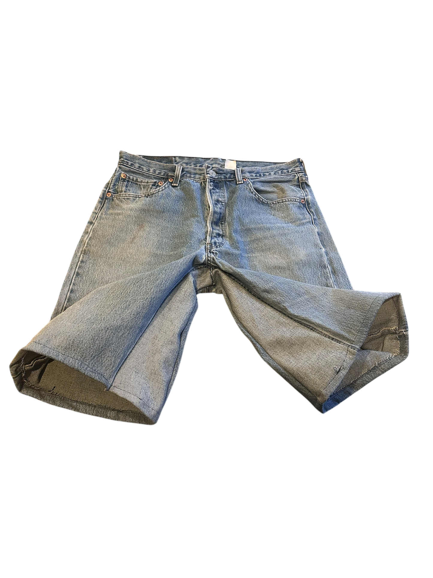 Light blue baggy jorts