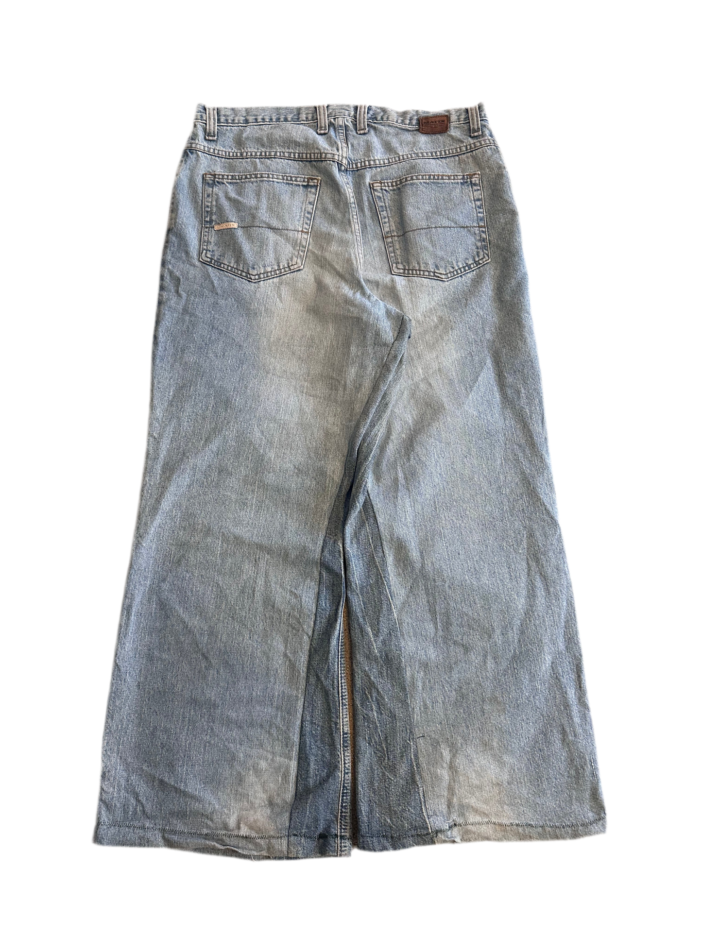 Light blue baggy jeans