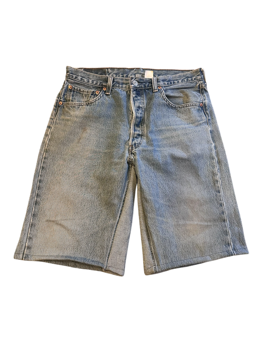 Light blue baggy jorts